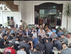 Kapolres Batubara Dukungan Aspirasi Mahasiswa Tertib dan Damai