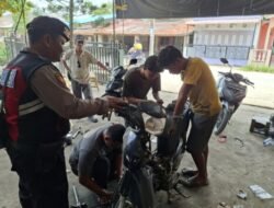 Polsek Medang Deras Tegas Berantas Kriminalitas dan Geng Motor