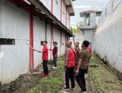 Lapas Tebing Tinggi Perketat Keamanan, Sisir Brandgang Cegah Gangguan