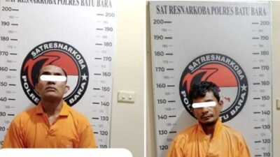 Polres Batubara Tangkap Dua Pengedar Sabu, Satunya di Bandar Khalifah