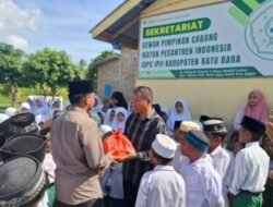 Baksos di Ponpes Jabal Hindi, Polres Batubara Ajak Santri Perangi Narkoba