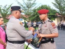 Dua Jabatan Strategis di Polres Batubara Berganti, Kapolres Pimpin Sertijab