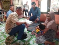 Polres Batubara Untuk Rakyat,Bansos Sentuh Anak Penderita Lumpuh