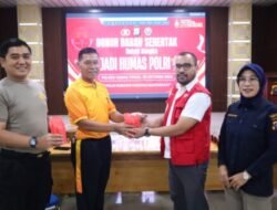 Rayakan Hari Jadi Humas Polri, Polres Tebing Tinggi Aksi Donor Darah