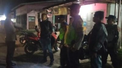 Polsek Bandar Khalipah Patroli Skala Besar Antisipasi Tawuran dan Balap Liar
