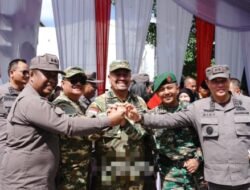 Bupati Batubara Ikut Upacara HUT ke-80 TNI di Medan