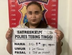 Polisi Tebing Tinggi Tangkap Wanita Muda Penipu Berkedok Investasi, Rugikan Korban Rp45 Juta