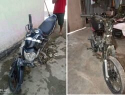 Dua Sepeda Motor Tabrakan di Jalan Tebing Tinggi–Sipispis