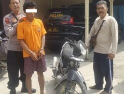 Curi Motor Warga di Batubara, Pemuda Asal Simalungun Diserahkan ke Polis