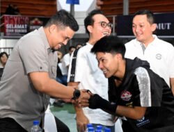 Gubernur Panaskan Arena, Sabuk Kehormatan Tinju Diperebutkan Petarung Sumut