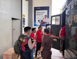 Polsek Labuhan Ruku Kawal 39 Tahanan ke PN Kisaran