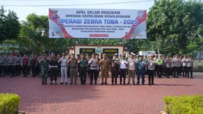 Operasi Zebra Toba 2025 di Asahan, Pelanggar Lalu Lintas Siap Ditindak Tegas