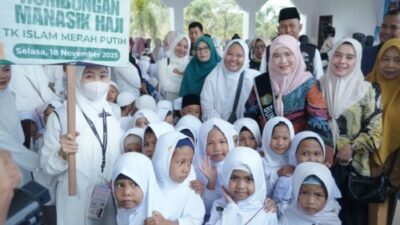 Ratusan Anak PAUD Ikuti Manasik Haji Cilik, Bentuk Spiritual Anak Usia Dini