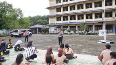 Operasi Zebra Toba 2025, Satlantas Tebing Tinggi Edukasi Pelajar