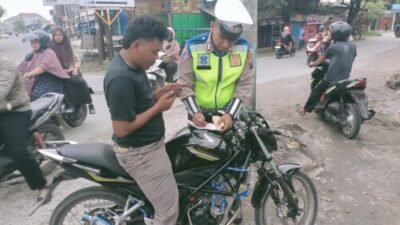 Operasi Zebra Toba 2025 di Batubara, Pengendara Diberi Teguran dan Edukasi Keselamatan
