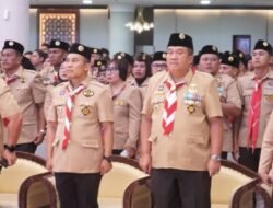 Pramuka Sumut Dilantik, Bupati Asahan Dukung Perang Narkoba