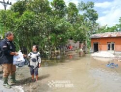 Bupati Batubara Tinjau Banjir di Padang Genting dan Nenassiam