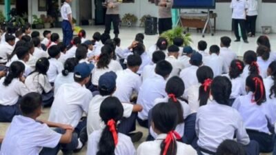 Polisi Batubara Masuk Sekolah, Kenalkan SMA Bhayangkara dan Bahaya Narkoba