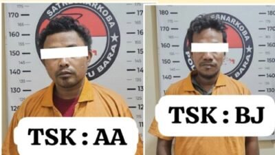 Di Batubara, Dua Pemain Sabu Diamankan, Barang Bukti Mengarah ke Jaringan Lokal