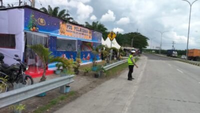 Polres Batubara Sterilkan Pos PAM dan Pos Yan Ops Lilin Toba