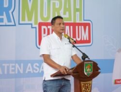 Jaga Stabil Harga Jelang Nataru, Inalum dan Pemkab Asahan Gelar Pasar Murah