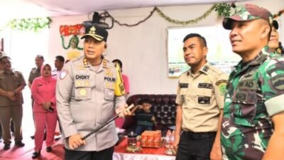 Forkopimda Labura Pastikan Pos Pam Nataru Siaga Penuh