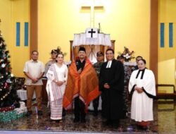 Natal di Batubara Aman, Bupati Tinjau Gereja