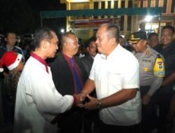 Forkopimda Asahan Kawal Perayaan Malam Natal 2025