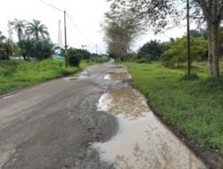 Proyek Perawatan Jalan Jadi Kolam Maut, PUTR Batubara Disorot