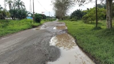 Proyek Perawatan Jalan Jadi Kolam Maut, PUTR Batubara Disorot
