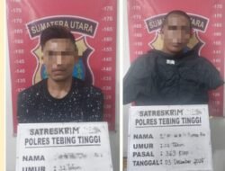 Polres Tebing Tinggi Ringkus Komplotan Pencuri Sarana Sekolah