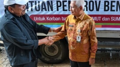 Bengkulu Beri Rp 1 M dan Bantuan Tim Medis Untuk Korban Bencana Sumut