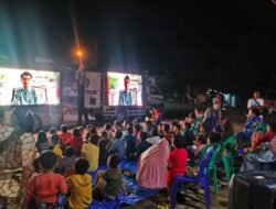 Pemprov Sumut Putar Film di Pengungsian Tapsel