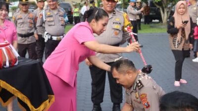 49 Personil Polres Batubara Naik Pangkat