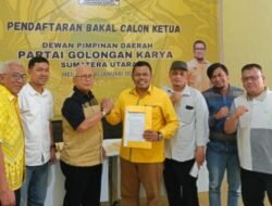 Golkar Sumut Memasuki Fase Krusial, HYS Ambil Formulir Ketua DPD