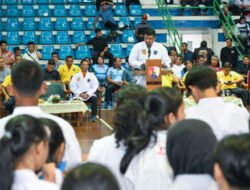 415 Atlet Karate Bertarung di Medan, Gubernur Sumut Ingatkan Mental Juara