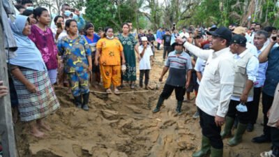 Gubernur Sumut Pastikan Bantuan dan Huntap Korban Banjir Tapteng