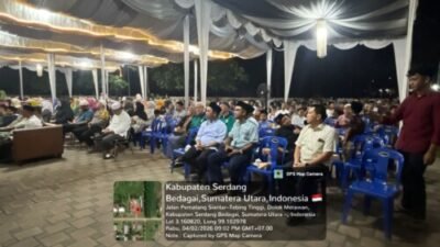 Polsek Dolok Merawan Amankan Peringatan Isra Mi’raj di Gunung Para