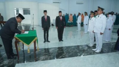 Bupati Asahan Lantik Pejabat Administrator dan Pengawas