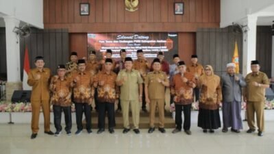 Pengajian Isra Mi’raj PWRI Asahan, Bupati Tak Lepas Dukungan
