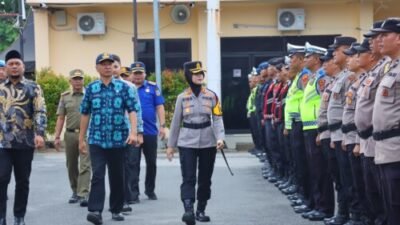 Aparat Gabungan Polres Tebing Tinggi Dikerahkan Amankan Imlek dan Ramadhan 2026