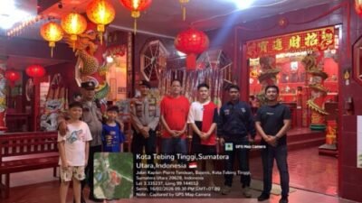 Polres Tebing Tinggi Pastikan Malam Imlek 2577 Aman