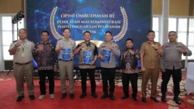 Pemkab Asahan Terima Penghargaan dari Ombudsman RI