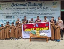 Aksi Satu Hari, Jumat Berkah Polres Batubara Sentuh Kepedulian Sosial