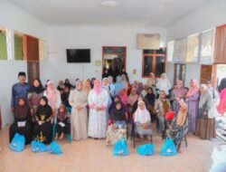 PKK Batubara Salurkan Ratusan Paket Sembako ke Panti Asuhan