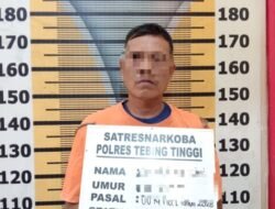 Digerebek Usai Laporan Warga, Polisi Ringkus Pemilik Sabu di Tebing Tinggi