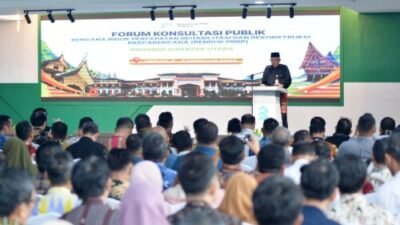 Pemprov Sumut Tegaskan Pemulihan Pascabencana Harus Jadi Transformasi