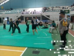 Polres Tebing Tinggi Siaga Penuh, Kejuaraan Pencak Silat Sumut 2026