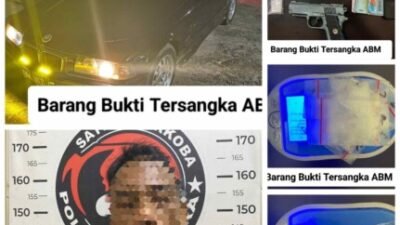Airsoft Gun,BMW dan Uang Disita Polres Batubara