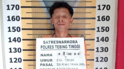 Sat Narkoba Polres Tebing Tinggi Tangkap Pemilik Sabu di Bandar Khalifah